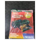 Thermal Laminating Pouches,Hold 8.5 x 11 inch Sheets 200 Pack,3 Mil Clear Thermal Laminate Pouches 9 x 11.5 inch Lamination Sheet Paper