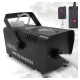 VIRFUN Fog Machine, Smoke Machine with Wireless&Wired Remote Control for Halloween, Party, Outdoor, Indoor and Stage Effect, 400W