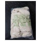 H.VERSAILTEX Stretch Dining Chair Covers Set of 2 Chair Covers for Dining Room Parsons Chair Slipcover Chair Protectors Covers Dining, Feature Textured Checked Jacquard Fabric, Natural