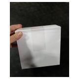 Iron Baluster Shoes Stair Flat Shoe with Screw for 1/2 Inch Square Scroll Basket Twist Knuckle Staircase Balusters Metal Spindle Railing, Satin Black (48 Pcs)