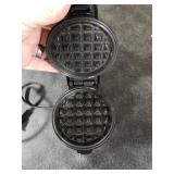 CROWNFUL Mini Waffle Maker, 4 Chaffle Maker with Compact Design, Easy to Clean, Non-Stick Surface, Perfect for Breakfast, Dessert, Sandwich, or Other Snacks