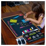 Vaci 10 Multicolored Liquid Chalk Markers | Erasable, Non-Toxic, Water-Based Pens | 6 mm Reversible Tips - Bullet & Chisel | On Chalkboards, Windows, Glass, Mirrors, Blackboards & More | Adults