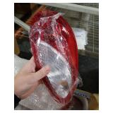 HECASA Tail Lights Replacement Compatible with 2006-2010 Chrysler PT Cruiser Replacement for 5116222AB 5116223AB Pair w/Bulbs Halogen