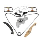 Wahparts Timing Chain Kit with Water Pump Compatible With 2011-2019 Ford F150 Edge Explorer Police Interceptor Sedan Taurus Flex BL3Z-6268-A AT4Z-6268-A