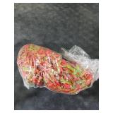 Aquarium Plastic Plants Large, Artificial Plastic Long Fish Tank Plants Decoration Ornaments Safe for All Fish 21 Inches Tall (J07 Wine&Green)