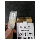 ASOKO Edison Bulb, T10 Daylight 4000K LED Tubular 4W Dimmable Tube Vintage Bulbs 40 Watt Equivalent,E26 Base(3-Pack)