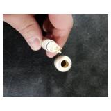 Upgrade Faux Freckle Stamp Pen Waterproof Fake Freckles Makeup Tool, Natural-Looking Freckle Maker & Spray with Multi-Prong Precision Stamp Head, Long-Lasting Sunkissed Makeup (2# MEDIUM)