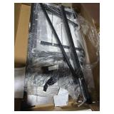 EnHomee 57\" Office Desk with Drawers and Printer Space,Computer Desk with Power Outlets,Home Office Desks with File Drawers Cabinet,Study and Gaming Desk with Shelves Monitor Stand,Rustic Brown