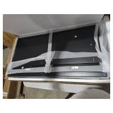 File Cabinet with Storage 2 Drawers, Rolling File Cabinet for Home Office, Metal Black 2 Drawers Storage with Shelf, for Printer, Letter A4 File Organizer