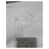 White Storage Stand DA0195