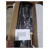 Calmootey 9 Tier Shoe Rack Shelf Portable Black with Nonwoven Fabric CoverOrganizer, for Closet, Hallway, Bedroom, Entryway