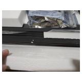 Aheaplus Bar Cabinet with Power Outlets, 67\" Tall Wine Bar Cabinet Liquor Cabinets with LED Lights and Glass Holder, Coffee Bars Station for Living Room, Microwave Stand Bakers Rack Cabinets, Black