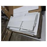 white 2 Door cabinet nfn114wh