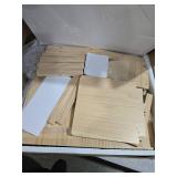 OOOK Solid Wooden Toddler Table and Chair Set, Stable and Sturdy, Easy to Clean Material, Kids Table and Chairs for Livingroom, Daycare, Classroom, Playroom