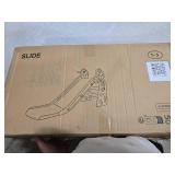 Toddler Slide Indoor for Toddlers 1-3 Baby Slide Outdoor Slide for Kids Backyard Climber Set (Pink)