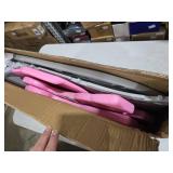 Toddler Slide Indoor for Toddlers 1-3 Baby Slide Outdoor Slide for Kids Backyard Climber Set (Pink)