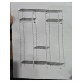 Wire Garment Rack Heavy Duty Clothes Racks with Shelves