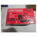 CRAFTSMAN V20 Tire Inflator Portable Air Compressor, Car Air Pump, 3 Modes Tire Pump: Cordless, 120V Corded, and 12V Car Adapter, Battery Sold Separately (CMCE520B)
