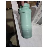 Momcozy 22oz Portable Breast Milk Cooler for Outdoor, Life Saver with 360Â° Total Cooling for 24 Hours, Larger Capacity Travel Breastmilk Chiller with 2pcs Baby Bottles for Breastmilk Storage, Blue