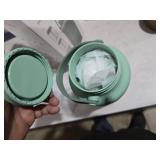 Momcozy 22oz Portable Breast Milk Cooler for Outdoor, Life Saver with 360Â° Total Cooling for 24 Hours, Larger Capacity Travel Breastmilk Chiller with 2pcs Baby Bottles for Breastmilk Storage, Blue