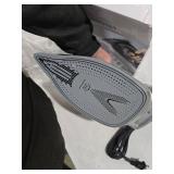 IRONDAY 1700W Steam Iron for Clothes, Burst of Steam, Auto shutoff, Self-Cleaning, Ceramic Soleplate, 10.14oz Water Tank Ironing Clothes for All Home, Grey