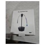 PIMAG Fly Fans for Tables, Fly Repellent Fan Outdoor Indoor Keep Flies Away, Repellent Fans for Tables with Holographic Blades for Picnic, Party, Restaurant, Kitchen, and BBQ, 4 Pack Silver