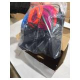 Hortsun 15 Pack 10ft Neon Light El Wire Portable Cuttable Neon Glowing Battery Powered LED Lights Glow in The Dark with Battery Pack for Halloween Party