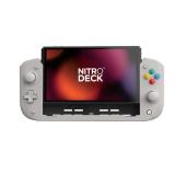 CRKD Nitro Deck - Professional Handheld Deck with Zero Stick Drift for Nintendo Switch and Switch OLED (PAL Grey - Nostalgia Collection)
