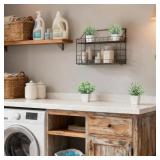 Der Rose 4 Pack Fake Plants Mini Artificial Greenery Potted Plants for Home Decor Indoor Office Table Room Farmhouse Bathroom Decor