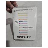 NewFamily Dustless Chalk for Kids, Colored Sidewalk Chalk With Holder,Non-Toxic Washable Toddlers Chalks Drawing Writing for Outdoor Art Play,Blackboard(12 Pcs)