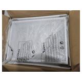 MEUIS Small Bathroom Ladder Shelf - Floor Standing Shelves with Fabric Drawer 3 Tier Freestanding Stand Shelf Farmhouse, White