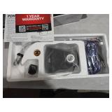 Desktop Gooseneck Wired Microphone System - Table Mounted Corded Voice Condenser Mic with Pop Filter - XLR to 1/4