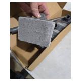 Grill Cleaner for Outdoor Grill, Grill Brick with 17\" Long Handle, 5 Grill Stones +1 Handle Cleaning Kit, BBQ Grate Griddle Scrub Cleaner, Heavy Duty Pumice Stone Block for Grills Oven Stove Flat Top