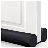 Comfyanno Under Door Draft Stopper - Bottom Door Gap Filler & Seal - Fits 30 to 36" Door, Block Cold Air, Noise, Sound, Wind, Bugs, Easy to Install, Double Side Block, No Adhesive, Black