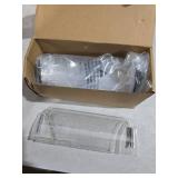 Funmit Air Vent Deflectors Adjustable Magnetic Heat Easy Adjust Between 9-15" for Vents Sidewall Floor Ceiling Registers (4 Packs)