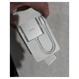 Acer USB C to HDMI Adapter, 4K USB C Hub with 100W PD, USBA 3.0 Port, HDMI to USBC Multiport Digital AV Converter for MacBook Pro/Air, iPad, Tablets, TV, Monitor and More (Silver)