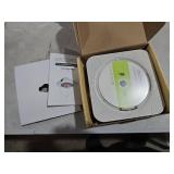 MICOCIOUS Bluetooth Portable Home CD Music Player with Remote Control, Timer, Built-in Speakers and LED Display - FM Radio Boombox (White)