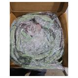 BAOLITVINE Lighted Olive Garland with 96 LED Fairy Lights 6FT Battery Operated with Timer, Faux Greenery Vine Garland with Lights for Fireplace Wall Christmas Spring Decoration