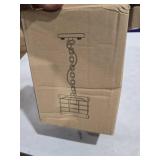 Farmhouse Pendant Light Fixtures, Rustic Hanging Light for Kitchen, Farmhouse Light Fixtures for Over Sink and Entryway, E26, Adjustable 48-Inch Pipe, Compatible with Flat and Sloped Ceilings (1 Pack)