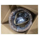 Farmhouse Pendant Light Fixtures, Rustic Hanging Light for Kitchen, Farmhouse Light Fixtures for Over Sink and Entryway, E26, Adjustable 48-Inch Pipe, Compatible with Flat and Sloped Ceilings (1 Pack)