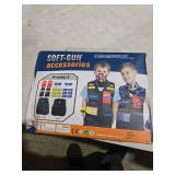 Kids Tactical Vest Kit for Nerf Guns Series with Refill Darts,Dart Pouch, Reload Clips, Tactical Mask, Wrist Band and Protective Glasses,Nerf Vest Toys for 4 5 6 7 8 9 10 11 12 Year Boys(2 Pack)
