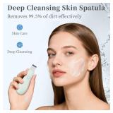 Blackhead Remover Tools, Black Head Remover for Face and Nose, Skin Scrubber Face Spatula Deep Pore Cleaner for Daily Skin Care, Skin Care Tools for Men and Women, Whitehead Removal (Green)