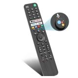Replacement for Sony TV Remote, for All 2019-2025 Sony Remote Control for Bravia Smart TV with Voice Control. for Bravia XR/XBR/KD/K Series Google/Android TVs.