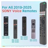 Replacement for Sony TV Remote, for All 2019-2025 Sony Remote Control for Bravia Smart TV with Voice Control. for Bravia XR/XBR/KD/K Series Google/Android TVs.