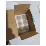 E12 Type C 2200k 40 Watt Equivalent Frosted LED Bulb Candelabra Candle Dimmable Small Base Chandelier Light Ideal for Dining Rooms Living Rooms and bedrooms Long Lasting Light for Cozy Settings