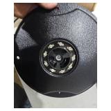 Biling Floating Pond Fountain with 660GPH Fountain Pump, Color-Changing LED Lights, 27 FT Power Cord, 3 Spray Patterns, Pond Water Fountain for Outdoor Pond, Black