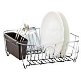 Neat-O Deluxe Chrome-Plated Steel Small Dish Drainers (Black)