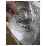 Modern Crystal Chandeliers LED Pendant Lighting Round Ring Flush Mount Ceiling Light Fixture Mini Chandelier for Dining Room Kitchen Island Hallway (3 Color)