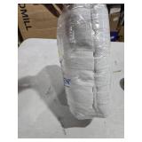 American Soft Linen Luxury 6 Piece Towel Set, 2 Bath Towels 2 Hand Towel 2 Washcloths, 600 GSM 100% Cotton Turkish Towels for Bathroom, Silver Grey Towel Sets