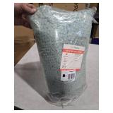 H.VERSAILTEX 2 Piece Bathroom Set - Super Absorbent Chenille Striped Bath Mats - Non Skid, Machine Washable - Eggshell Blue, 24 x 36 Plus 20 x 32 Inches